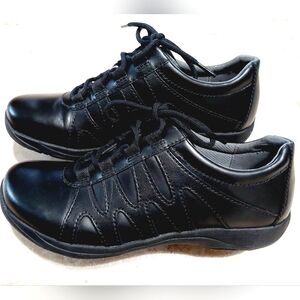 Dansko new black leather comfort shoes size 37 / 7